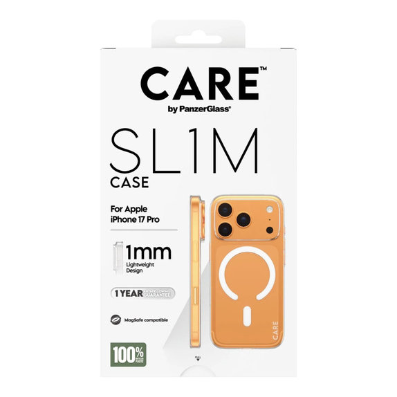 Maska SL1M za iPhone 17 Pro, transparent, CARE
