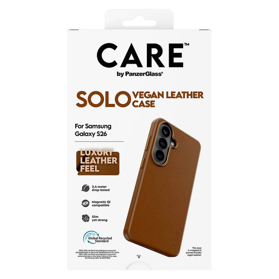 Maska Solo za Samsung Galaxy S26, Hnedé, PanzerGlass