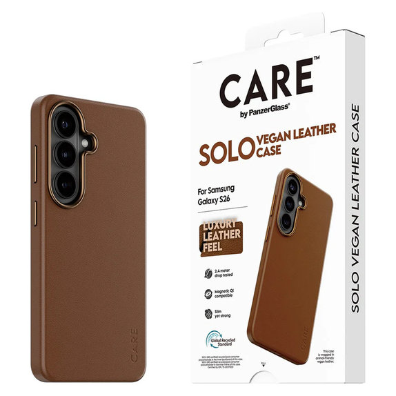 Maska Solo za Samsung Galaxy S26, Hnedé, PanzerGlass