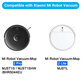 Set rezervnih dijelova za Xiaomi Mi Robot Vacuum Mop 2 Pro, 2 Lite (2x Glavna četka, 4x Filter, 4x Bočna četka, 4x Krpa za brisanje, 4x Vrećica za prašinu)