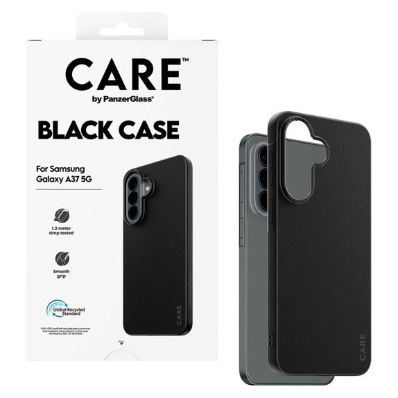 Maska TPU za Samsung A37, crna, CARE