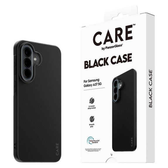 Maska TPU za Samsung A37, crna, CARE