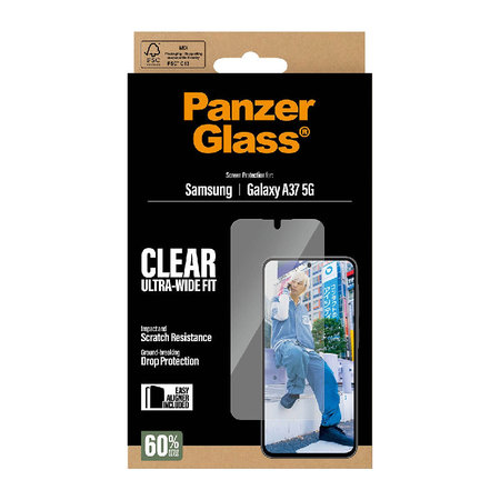 PanzerGlass - UWF kaljeno staklo s aplikatorom za Samsung Galaxy A37, prozirno
