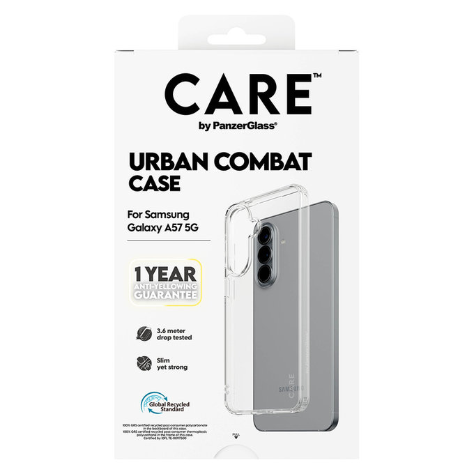 Maska Urban Combat za Samsung Galaxy A57, Prozirna, PanzerGlass