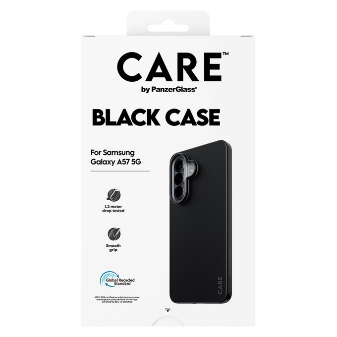 Maska TPU za Samsung Galaxy A57, Crna, PanzerGlass