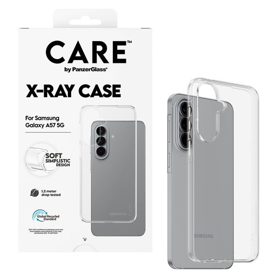 Maska X-Ray za Samsung Galaxy A57, Prozirna, PanzerGlass