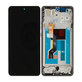Zaslon za Motorola Moto G86 5G, Zaslon osjetljiv na dodir s okvirom, Cosmic Sky, 5D68C30475, Genuine Service Pack