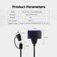 USB 3.0 / USB-C na SATA adapter za 2.5" i 3.5" HDD/SSD, s napajanjem