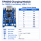 Modul za punjenje TP4056 za 18650 Li-ion bateriju, USB-C, 1 A