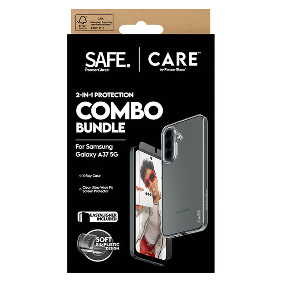 Bundle 2u1 za Samsung Galaxy A37, PanzerGlass