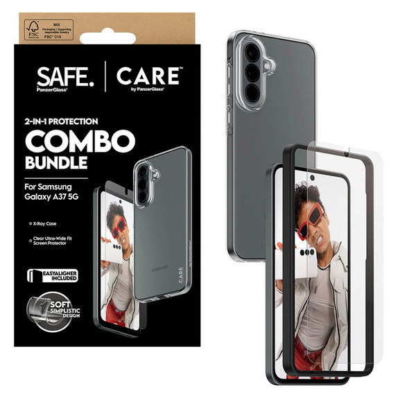 Bundle 2u1 za Samsung Galaxy A37, PanzerGlass