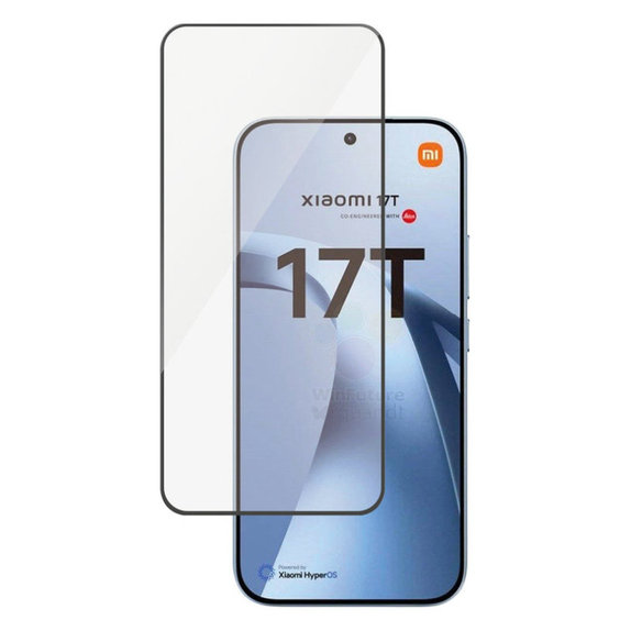 Kaljeno staklo UWF za Xiaomi 17T, Crna, PanzerGlass