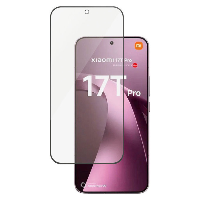 Kaljeno staklo UWF za Xiaomi 17T Pro, Crna, PanzerGlass