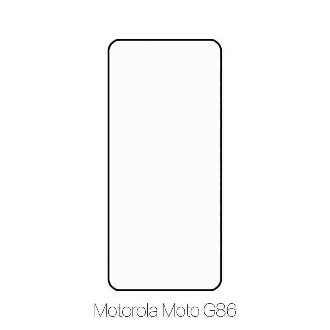 FixPremium FullCover Glass - Kaljeno staklo za Motorola Moto G86