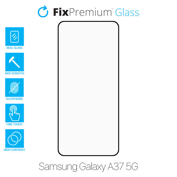 FixPremium FullCover Glass - Kaljeno staklo za Samsung Galaxy A37 5G