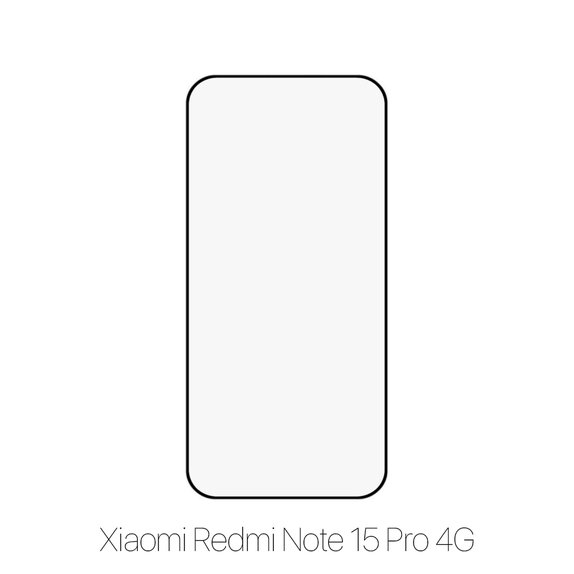 FixPremium FullCover Glass - Kaljeno staklo za Xiaomi Redmi Note 15 Pro 4G
