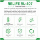 Silikonska termalna pasta Relife RL-407, 6 W/mK, 20g, plava