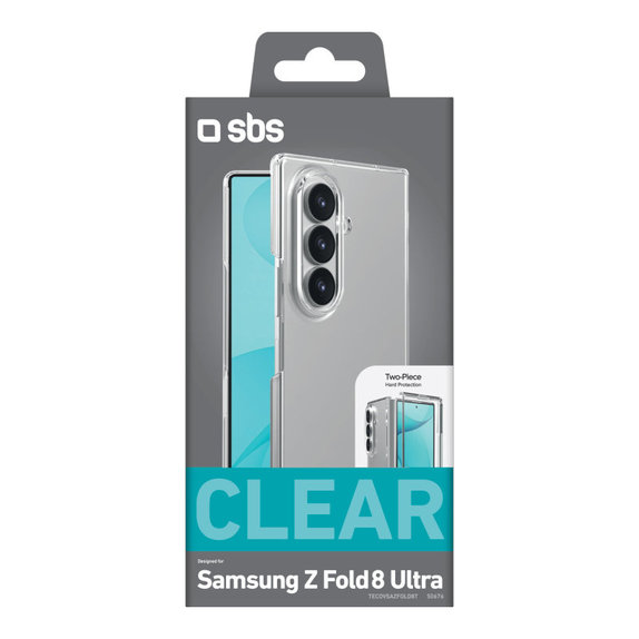Maska Crystal za Samsung Galaxy Z Fold8 Ultra, Prozirna, SBS