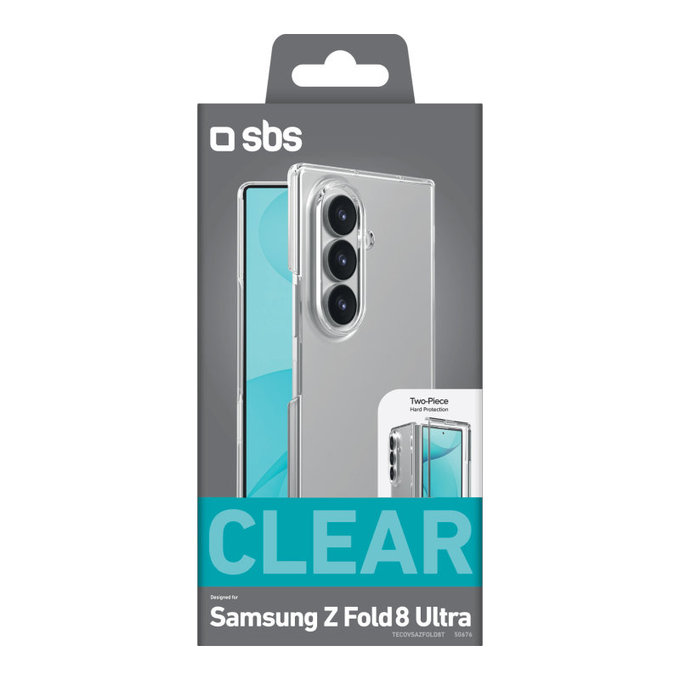 Maska Crystal za Samsung Galaxy Z Fold8 Ultra, Prozirna, SBS