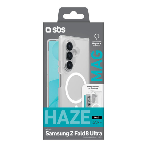 Maska Haze Mag za Samsung Galaxy Z Fold8 Ultra, Prozirna, SBS