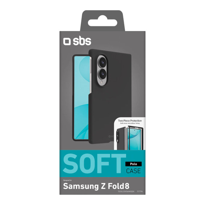 Maska Instinct za Samsung Galaxy Z Fold8, Crna, SBS