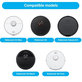Set rezervnih dijelova za Xiaomi Roborock S5 Max, S6, S6 MaxV, S6 Pure, Xiaowa E3 (2x Glavna četka, 4x Filter, 4x Bočna četka – crna)