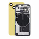 Staklo stražnjeg kućišta za iPhone 14, Yellow, Pulled A