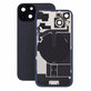 Staklo stražnjeg kućišta za iPhone 15, Black, Pulled A