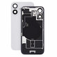 Staklo stražnjeg kućišta za iPhone 16, White, Pulled A