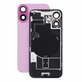 Staklo stražnjeg kućišta za iPhone 16, Pink, Pulled A