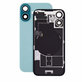 Staklo stražnjeg kućišta za iPhone 16, Teal, Pulled A