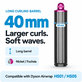 Dugi nastavak za kovrčanje za Dyson Airwrap HS01, HS05, 40 mm, Nickel / Fuchsia