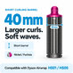 Kratki nastavak za kovrčanje za Dyson Airwrap HS01, HS05, 40 mm, Nickel / Fuchsia