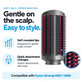 Mekana četka za zaglađivanje za Dyson Airwrap HS01, HS05, Iron / Fuchsia