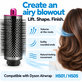 Velika okrugla četka za volumen za Dyson Airwrap HS01, HS05, Iron / Fuchsia