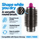 Srednja okrugla četka za volumen za Dyson Airwrap HS01, HS05, Iron / Fuchsia