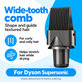Češalj sa širokim zupcima za Dyson Supersonic HD01, HD03, HD07, HD15, HD16