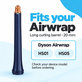 Dugi nastavak za kovrčanje za Dyson Airwrap HS01, HS05, 20 mm, Prussian Blue / Rich Copper