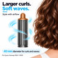 Kratki nastavak za kovrčanje za Dyson Airwrap HS01, HS05, 40 mm, Nickel / Copper