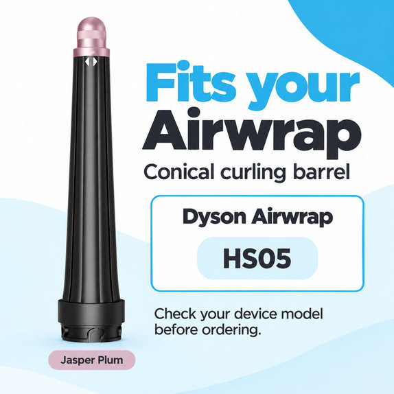 Konusni nastavak za kovrčanje za Dyson Airwrap HS05, Jasper Plum