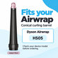 Konusni nastavak za kovrčanje za Dyson Airwrap HS05, Jasper Plum