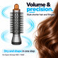 Mala okrugla četka za volumen za Dyson Airwrap HS01, HS05, Nickel / Copper