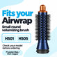 Mala okrugla četka za volumen za Dyson Airwrap HS01, HS05, Prussian Blue / Rich Copper
