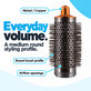 Srednja okrugla četka za volumen za Dyson Airwrap HS01, HS05, Nickel / Copper