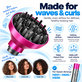 Difuzor Wave + Curl za Dyson Airwrap HS05, Fuchsia