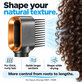 Češalj sa širokim zupcima za Dyson Airwrap HS01, HS05, Nickel / Copper