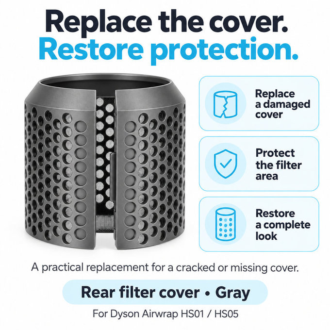Stražnji poklopac filtra za Dyson Airwrap HS01, HS05