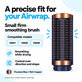 Mala čvrsta četka za zaglađivanje za Dyson Airwrap HS01, HS05, HS08, Prussian Blue / Rich Copper