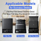 Krpa za brisanje, 2 kom za Ecovacs Deebot T50 Omni, T50 Pro Omni, T50 Max, T50 Max Pro Omni, T30c, T30c Omni, X5 Omni, X5 Pro Omni