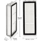 HEPA filter, 2 kom za Xiaomi Dreame L20 Ultra, X20 Pro, X20 Pro Plus